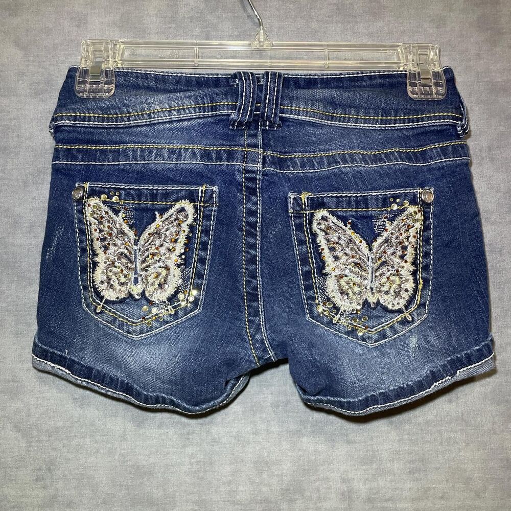 No-boundaries Women's Blue and Navy Shorts